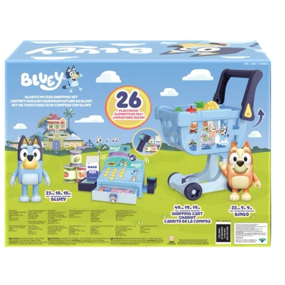Bluey Shopping Set NIB - Picture 3 of 4
